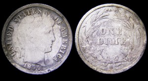 The 1895-S Barbor Dime