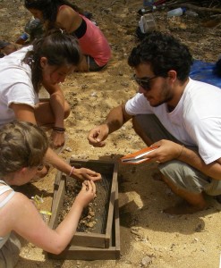 Beau at Field School